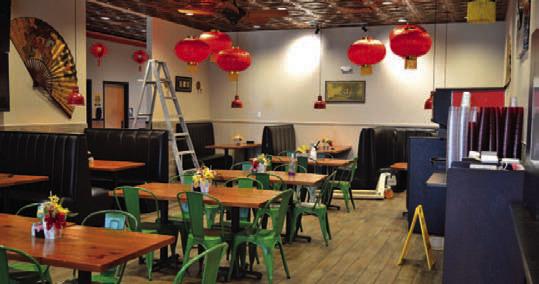 ERICK MITCHELL | DISPATCH RECORD Quan Wong’s Lampasas location is decorated and nearly ready for customers.