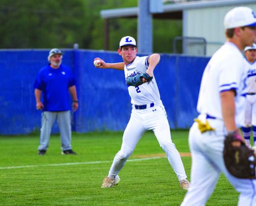 JT Posten fields a bunt and throws to first base for an out against Jarrell. HUNTER KING | DISPATCH RECORD