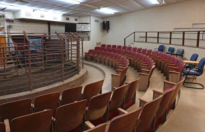 The once-full seats are now empty, as Lampasas Cattle Auction ends its run of 65 years in business. joycesarah mccabe | dispatch record