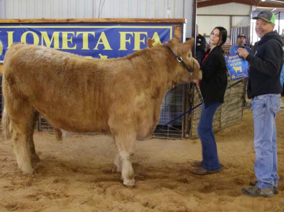 MASON HINES | DISPATCH RECORD The reserve champion steer was shown by Bailey Mask.