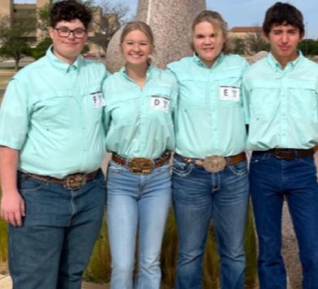 Plant ID team competes in Lubbock