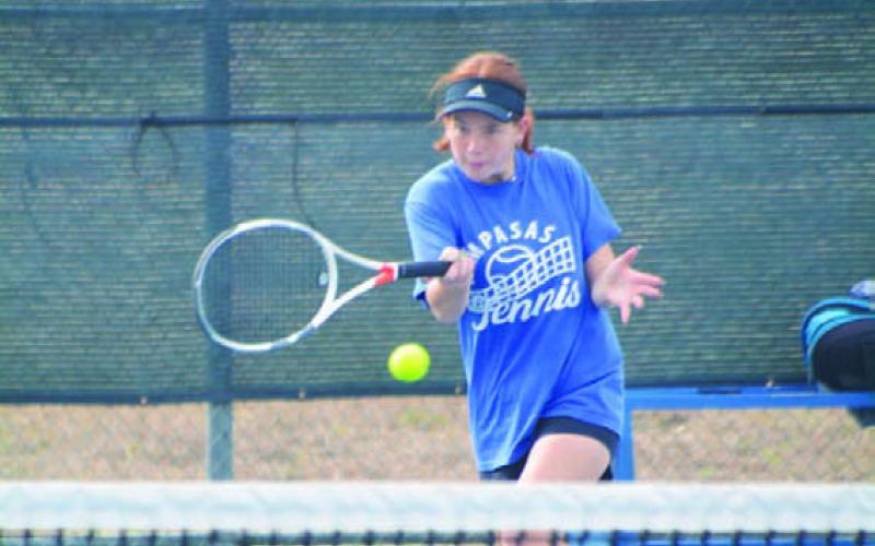 COURTESY PHOTO | KENNETH PEISER Allison Valdez placed first at the Copperas Cove tournament.