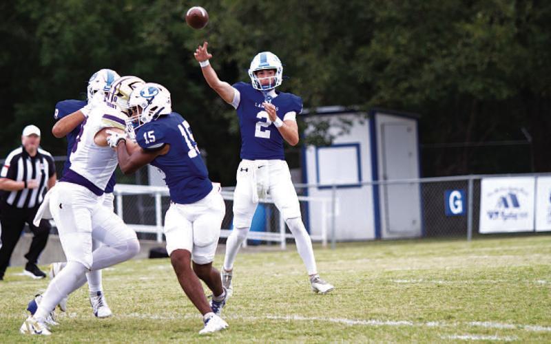 Bryson Roberts and the Lampasas offense will need to play a clean game to win. FILE PHOTO