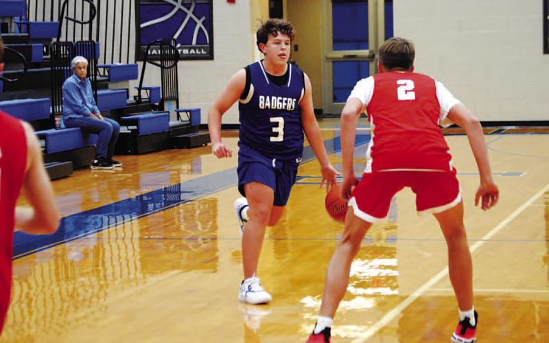 Basketball season underway as Badger boys dominate two scrimmages