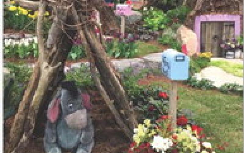 Including a teepee or using it as a trellis for pole beans is a fun addition to any child’s garden. courtes y photo | melindamyers.com