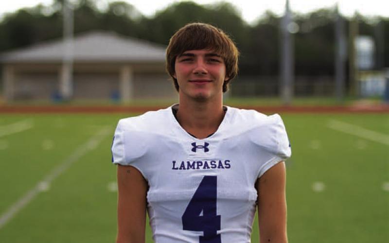 Name: Shawn Roberts Class: Senior Sport: Football and Track Favorite Teacher or Coach: Mrs. Vanliew Favorite Place in Lampasas: Whataburger One Person You Look Up To: My mom Main Goal This Season: Make an impact