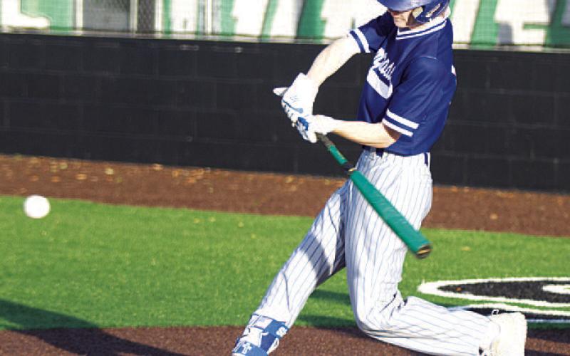 Peyton Sisson has occupied the leadoff spot in the batting order for most of the season. HUNTER KING | DISPATCH RECORD