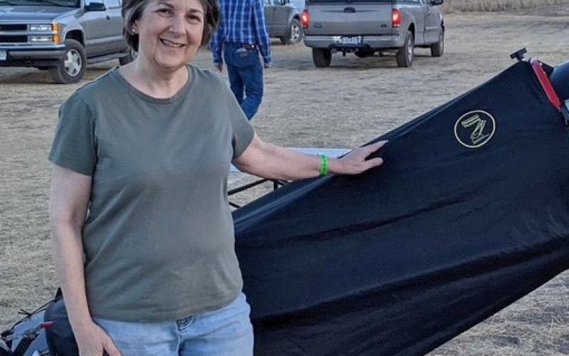 Deborah Moran of the Houston Astronomical Society will participate in Saturday’s event to celebrate “The Stars at Night.” courtesy photo
