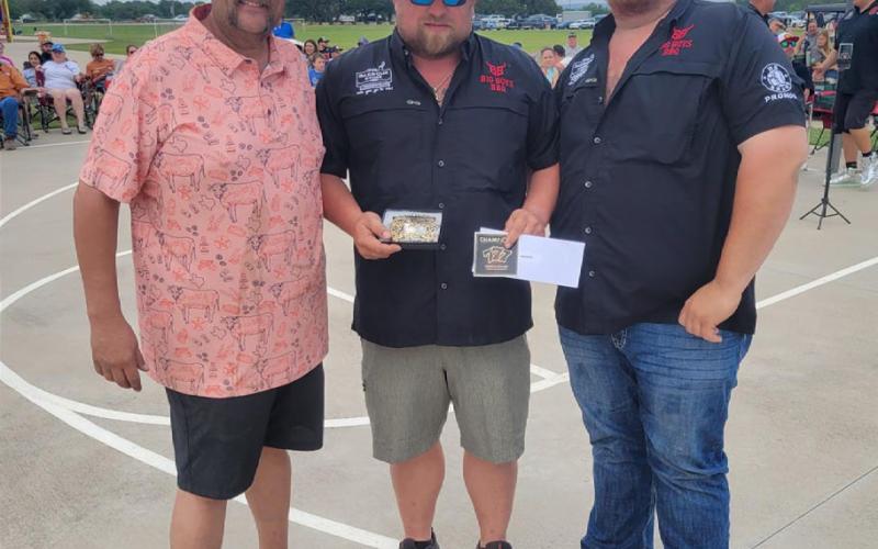 COURTESY PHOTO Big Boys Barbeque were named the reserve champion at the LTX BBQ event, held at the 580 Sports Complex.