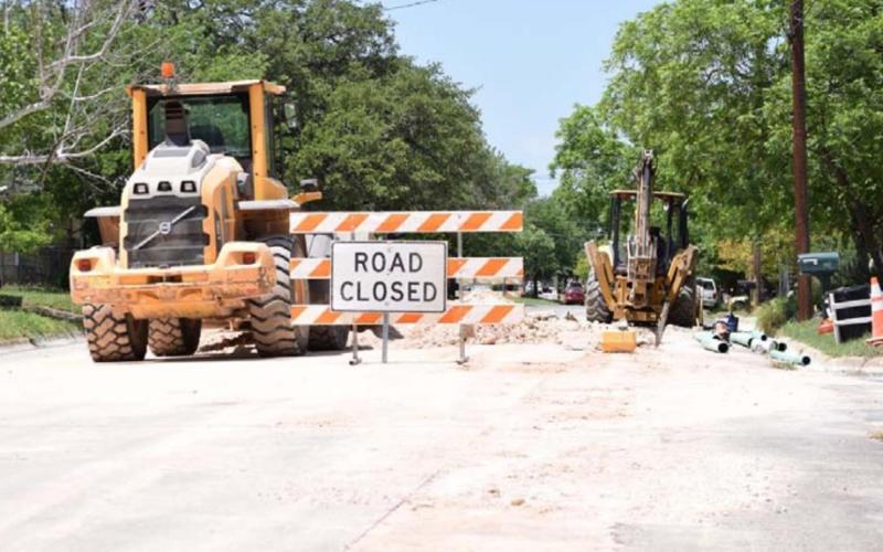Road work continues on West Avenue C