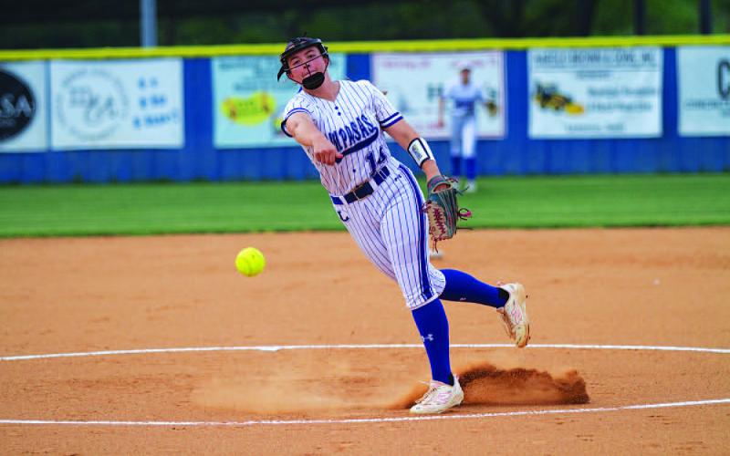 Brooklyn Farmer will be back in the circle again next season for the Lady Badgers. HUNTER KING | DISPATCH RECORD