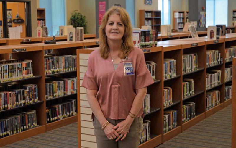 erick mitchell | dispatch record Lampasas CTE Director Julie Salvato will step down at the end of the month after spending 22 years in the school district.