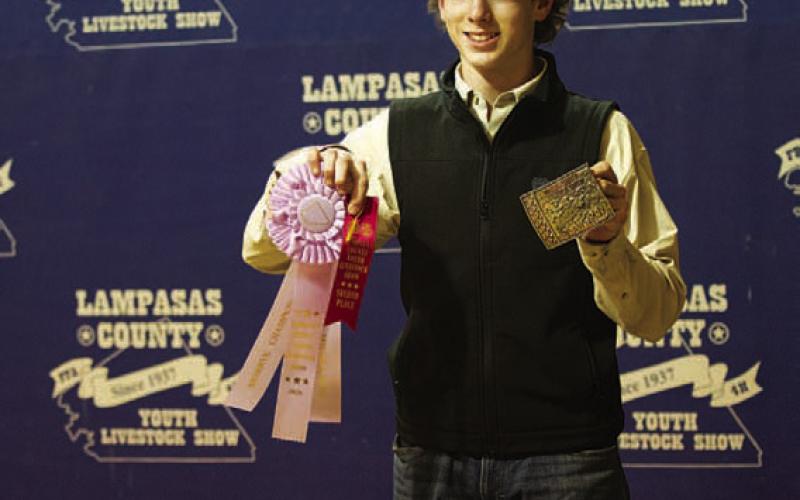 Kord Bumpus garnered reserve champion honors in the Ag Mechanics Show. ADAM BARRIOS | DISPATCH RECORD
