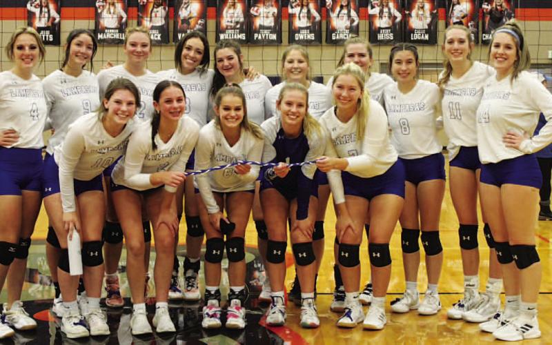This group of Lady Badger volleyball players made the playoffs for the first time since 2011. FILE PHOTO