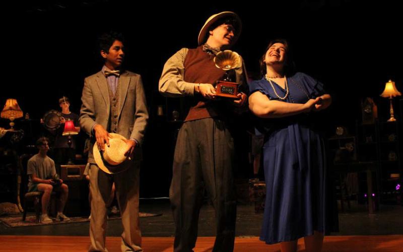 Practicing for One-Act Play competition