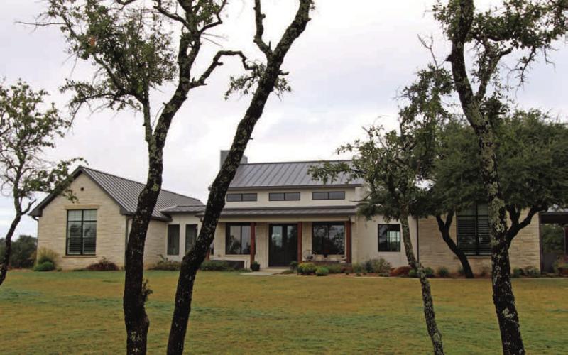 This custom home built by Shane and Tosha Hall at 3709 County Road 1020 will be open Sunday afternoon to visitors on the museum’s Holiday Homes Tour. The home features 15-foot ceilings, an outdoor kitchen and pool. JOYCESARAH MCCABE | DISPATCH RECORD