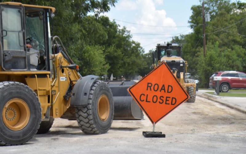 Street department begins repairs on East Avenue B