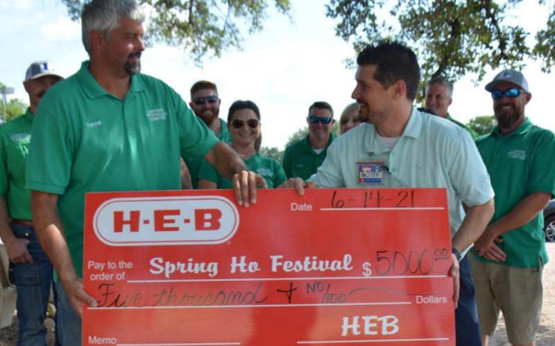 Store provides donation to help fund festival