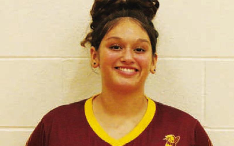 Name: Katie Palacio Class: Sophomore Sport: Volleyball and Tennis Favorite School Subject: English Favorite Vacation: Florida One Person To Meet: Kevin Hart Main Goal This Season: To get better