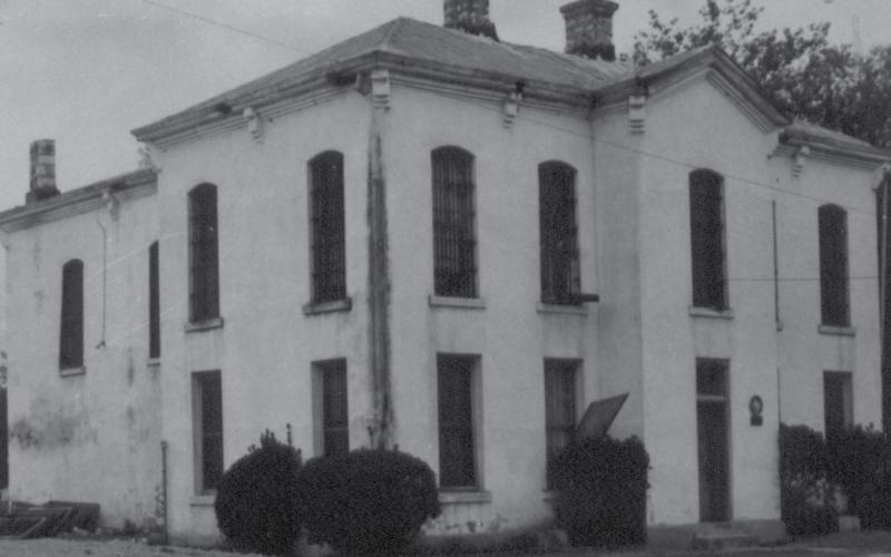 This photo from Jeff Jackson’s collection shows what was the county jail from 1880-1972. COURTESY PHOTO