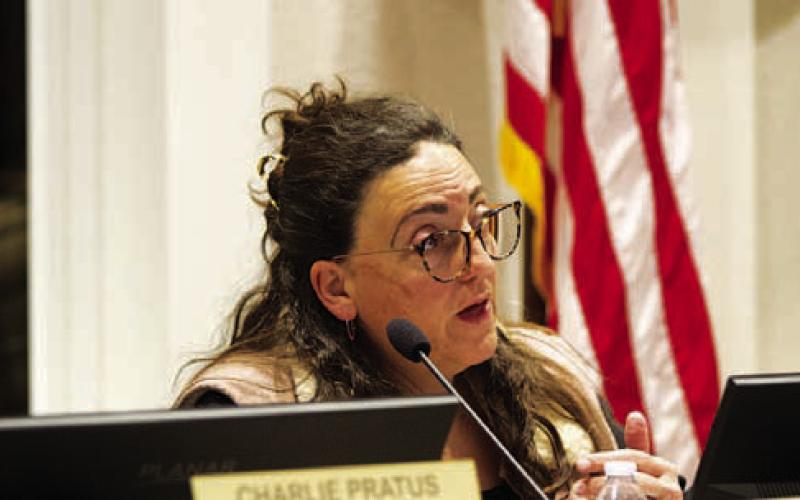 Councilwoman Cathy Kuehne noted that previous litigation has been nasty between Lampasas and Kempner water. The city will meet Jan. 12 with KWSC for an annual meeting between the entities. HUNTER KING | DISPATCH RECORD