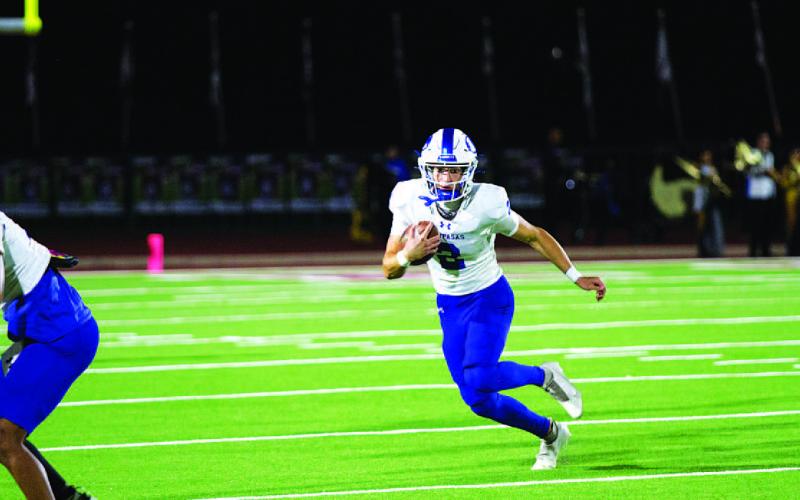 HUNTER KING | DISPATCH RECORD Bryson Roberts could look to use his legs more in the final few games of the season.