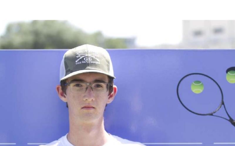 Name: Travis Calk Class: Junior Sport: Tennis Favorite Hobby: Anime and guns Favorite Movie or TV Show: “That Time I Got Reincarnated as a Slime”