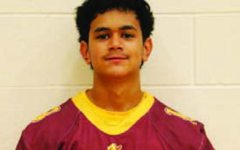 Name: Josue Lopez Class: Junior Sport: Football Favorite School Subject: Spanish Favorite Vacation: Tennessee One Person To Meet: Emmanuel Caso Prado Main Goal This Season: Be better.