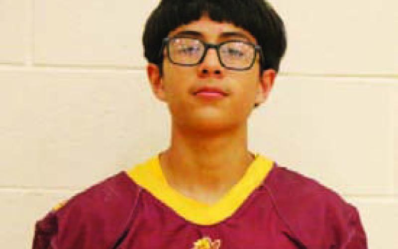 Name: Ulises Prado Class: Freshman Sport: Football and Tennis Favorite School Subject: Math Favorite Vacation: Hawaii One Person To Meet: Barack Obama Main Goal This Season: Make varsity