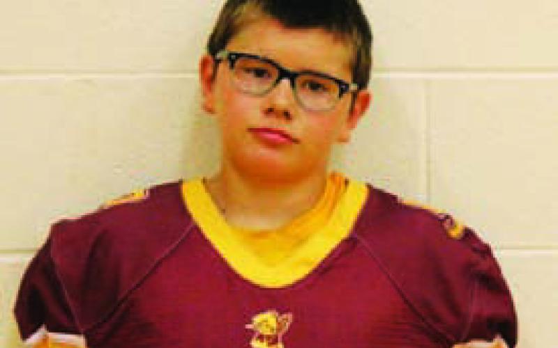 Name: Vance Weems Class: Freshman Sport: Football Favorite School Subject: Math Favorite Vacation: Highland Lakes Camp One Person To Meet: George Washington Main Goal This Season: Score 10 touchdowns.