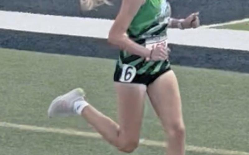 Hadlee McCorkle has competed in track since around age 5, running in prestigious events like the Clash of Texas -- which featured over 2,000 runners. COURTESY PHOTO