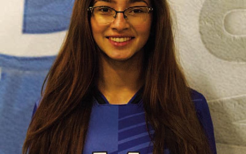 Name: Rose Reed Class: Sophomore Sport: Soccer, Cross Country and Track Favorite Teacher or Coach: Tracey Davis Favorite Place in Lampasas: Mei Yuan One Person You Look Up To: My dad Main Goal This Season: Not get injured