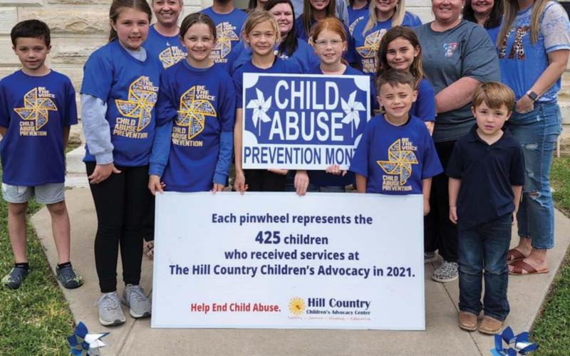 Drawing awareness to child abuse problems
