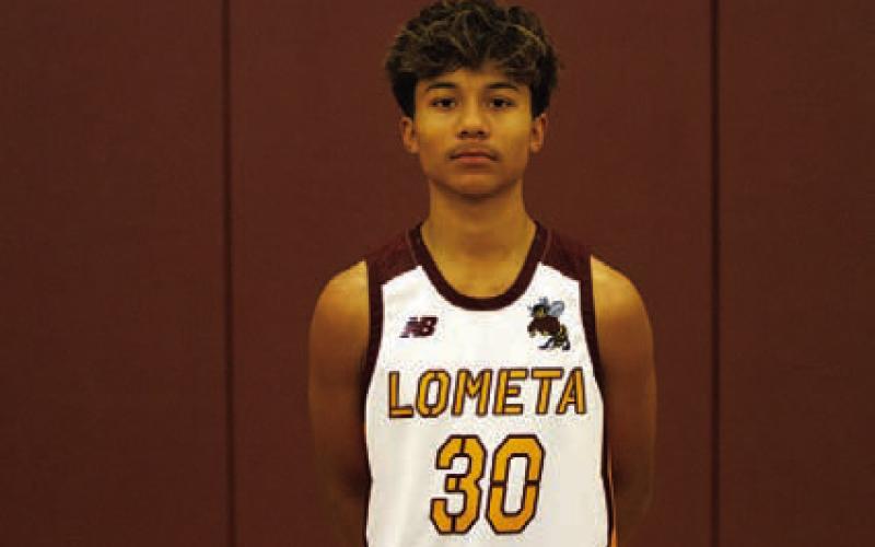 Name: Chris Hernandez Class: Freshman Sport: Basketball, Football and Tennis Favorite Teacher or Coach: Mr. T Favorite Place in Town: McDonald’s One Person You Look up To: My big brother Main Goal This Season: To have a good season