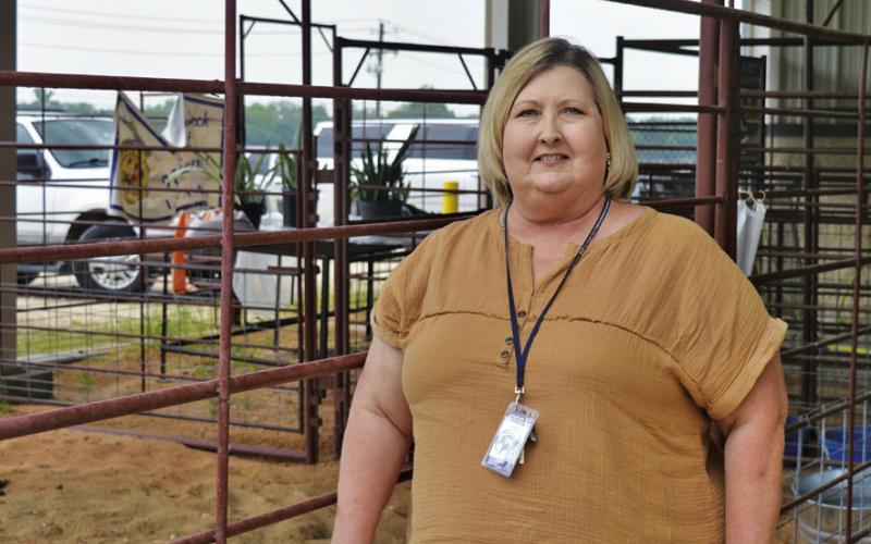ERICK MITCHELL | DISPATCH RECORD Lampasas High School ag teacher Judy Hail is set to retire at the end of the school year. During a 36-year spell in education, Hail has seen it all.