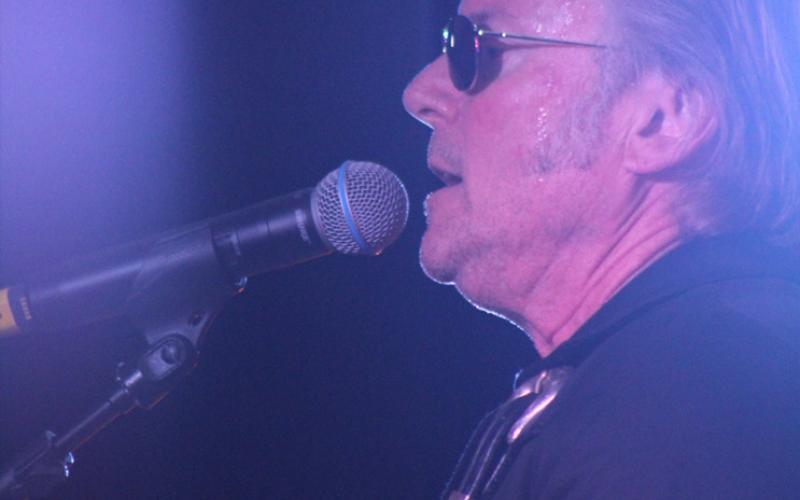 Terry McBride of McBride and the Ride shared during his performance at Friday night’s Concert on the Square how much growing up in Lampasas meant to him joycesarah mccabe | dispatch record