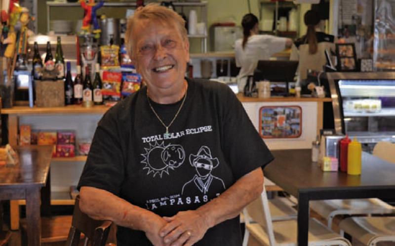 Cafe owner Eve Sanchez says the stress from staffing problems has been a big factor in her decision to close the restaurant. Her German specialties have drawn quite a loyal following among customers, who will surely miss her schnitzel and spaetzle. ERICK MITCHELL | DISPATCH RECORD