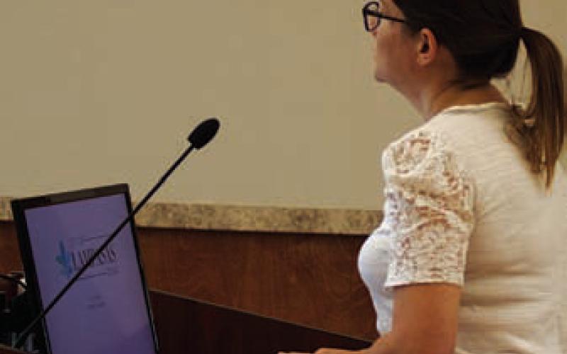 City Manager Erin Corbell cautioned council members that rate hikes could be in the offing for Lampasas residents in the next fiscal year. HUNTER KING | DISPATCH RECORD