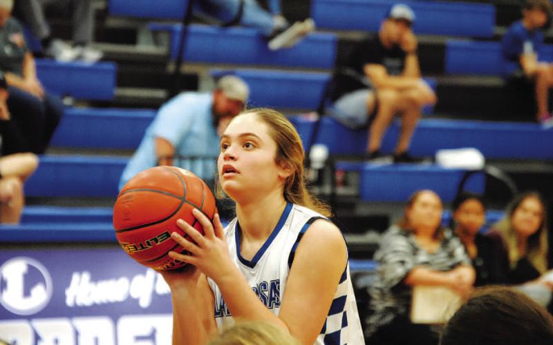 FILE PHOTO Morgan Bobo is one of the seniors for the Lady Badgers this season.