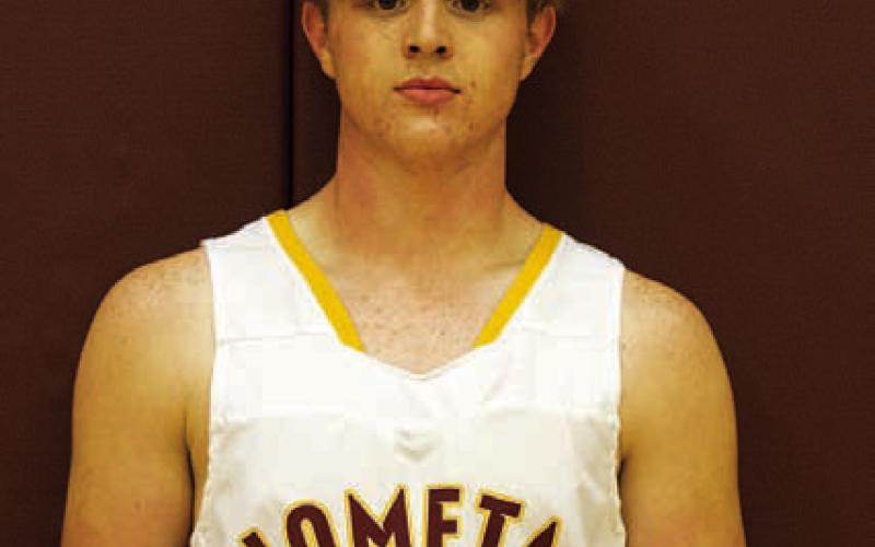 Name: Colten Whitehead Class: Sophomore Sport: Basketball, Football and Track Favorite Movie: Top Gun Favorite Midnight Snack: Pickles Favorite Social Media: Snapchat Main Goal This Season: Win them all