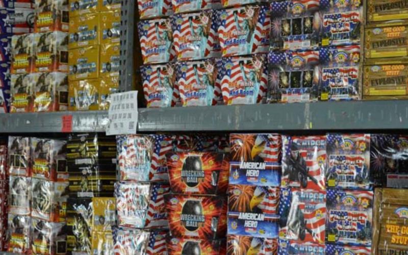 Area pyrotechnic vendors advise customers to be safe when using their items this weekend. MASON HINES | DISPATCH RECORD