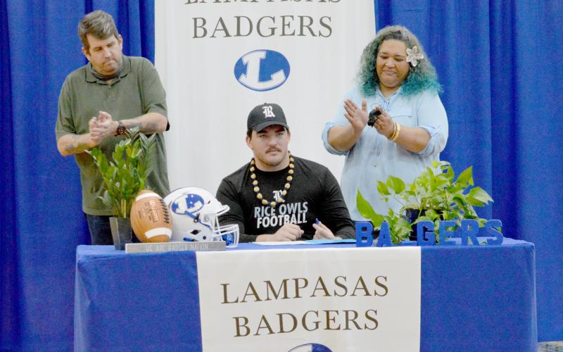 John Long signed with Rice University.