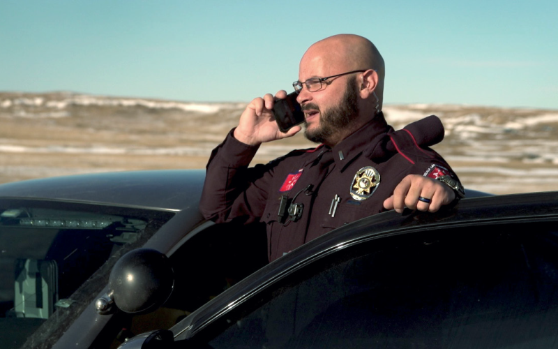 A local phone company has partnered with a app to help first responders.