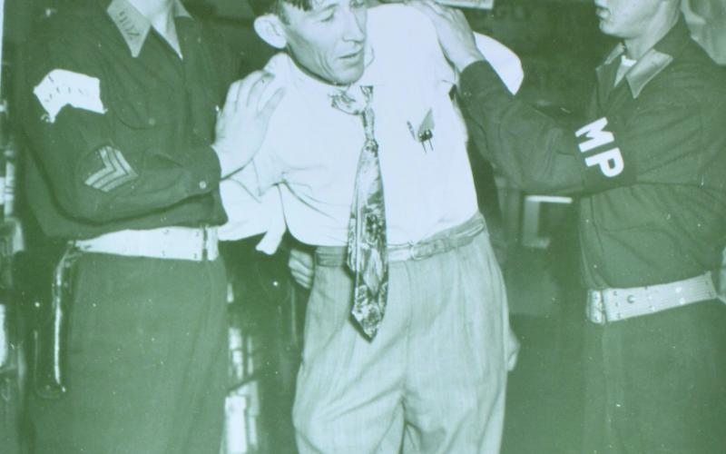 A Lampasas resident is arrested for not obliging the occupying force during the Operation Longhorn exercises