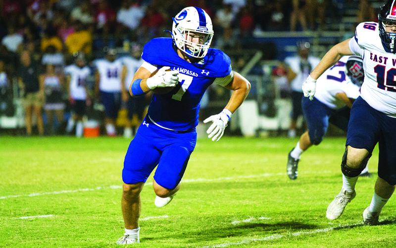 Jett Walker will look to continue his hot start to the season this week against Pflugerville Connally.