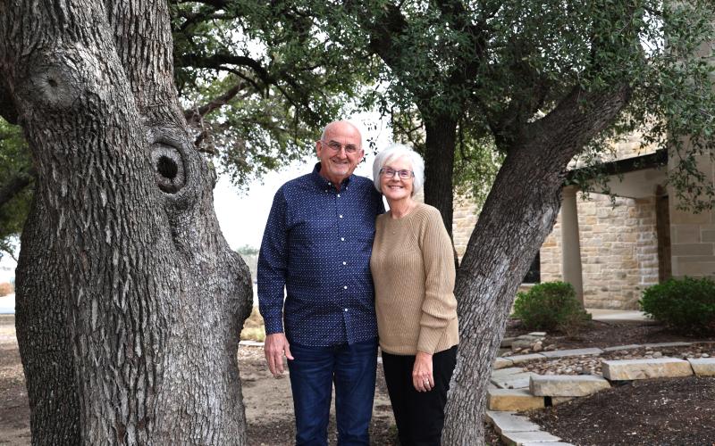 Happy Golden Valentine's Day to Darrell and Connie Feemster, who say sometimes they have to agree to disagree, but no matter what they continue to pull in the same direction. joycesarah mccabe | dispatch record