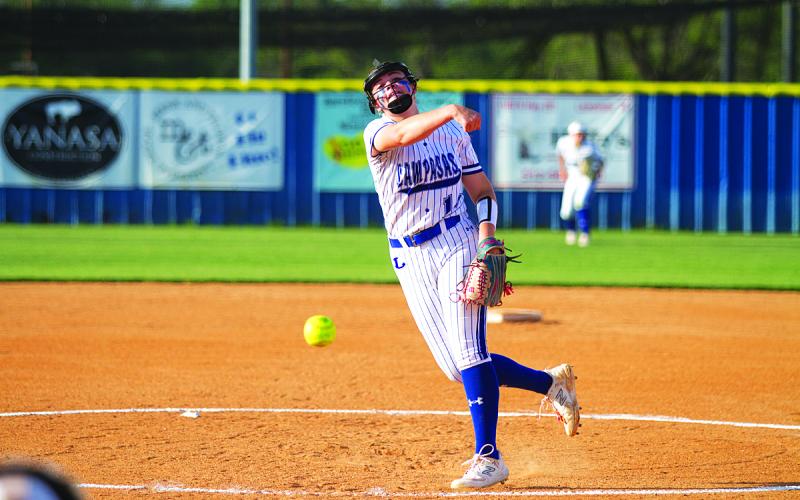 Brooklyn Farmer is expected to be the Lady Badger’s starting pitcher for game one of the playoff series.
