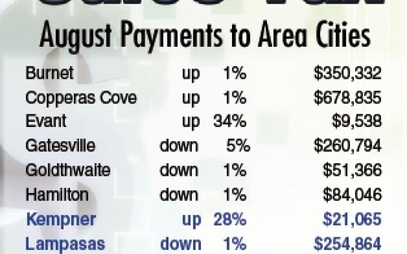 Sales tax receipts go stagnant