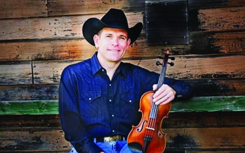 Grammy Award-winning fiddle player and member of Lampasas High School’s Class of 1993, Jason Roberts will peform for the Lampasas County Museum’s annual Western Night on Western event Sept. 20. Courtesy photo