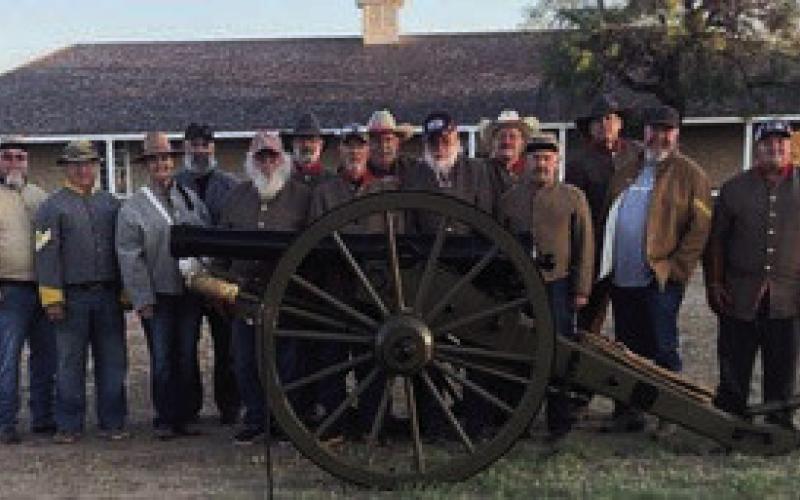 Among those who trained at Fort Concho were, from left to right, Billy Ayers, Lee Wallace, Cheryl Ayers (spouse) and Jacob Haugh from Georgetown Camp #502; William Dunson, William Ables, Stephen Brister, Gary Lehmkuhler, Jan Huffstetler, Michael Oliver and Ross Cox Sr. from Lampasas Camp #2353; Robert Moore from San Marcos Camp #977; Dustin Lauw of Georgetown Camp #502; and James Oliver from Lampasas Camp #2353. CODY GLASSCOCK | COURTESY OF USFAA